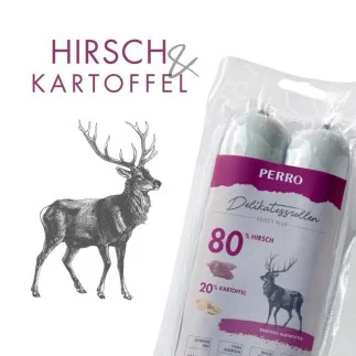 Delikatessrolle No.1 Hirsch & Kartoffel