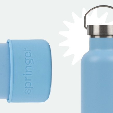 Dog & Me Isolierte Wasserflasche