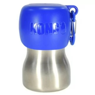 Kong H2O Stainless Steel Bottle Wasserspender in blau