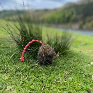 Dog&Field Long Throw Kaninchenfell Ball