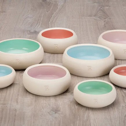 Treusinn | Keramiknapf PUR Pastell Hundenapf