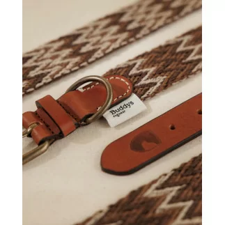 Buddys Halsband Peruvian Braun