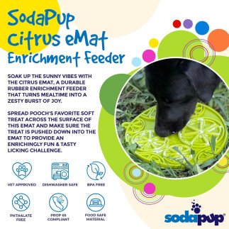 SodaPup | Leckmatte «Lemon»