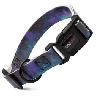 Dogline | Biothane Halsband Print Galaxy