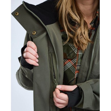 Pinewood® Wilda Padded Parka Damen - 3381 - 277 D.Sandstone