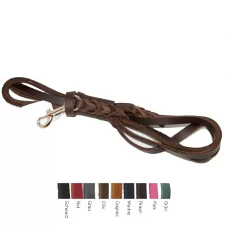 Fettleder 3 Meter Chrom ohne Handschlaufe