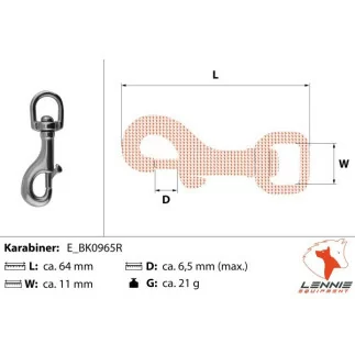 BioThane® Schleppleine – 9 mm Super Flex