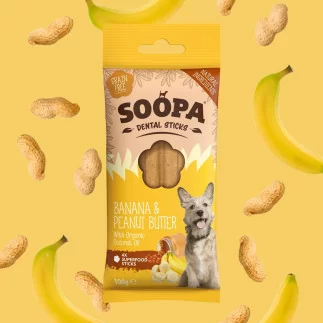 Soopa | Banane & Erdnuss Stick