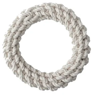Quapas! Hundespielzeug Baumwollseil mit Ring – 27 cm
