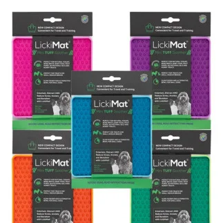 LickiMat Mini Soother Tuff – Schleckmatte Hund & Katze