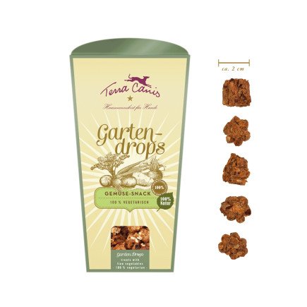 Terra Canis Gartendrops – vegane Gemüse-Snacks 250 g
