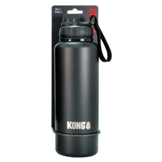 KONG Duo Drinker Trinkflasche mit Hundenapf