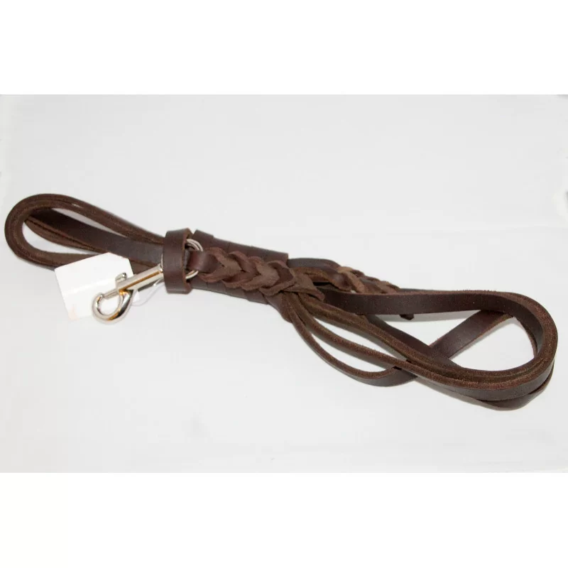 Fettleder 3 Meter Chrom mit Handschlaufe