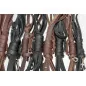 Fettleder 3 Meter Chrom mit Handschlaufe
