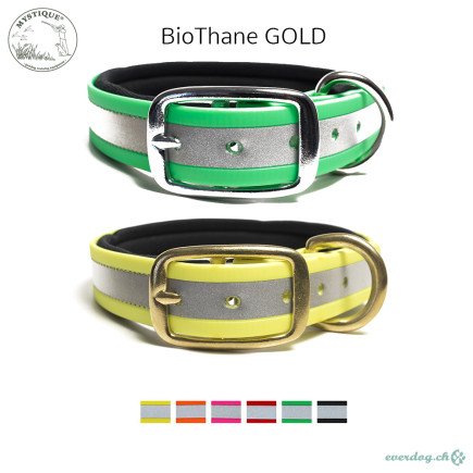 Mystique® BioThane® Halsband Neopren Reflex