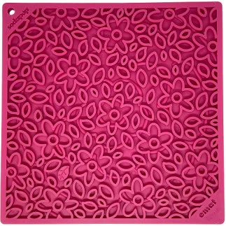 Blumenmuster Leckmatte Small