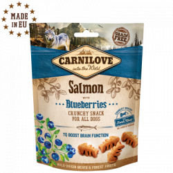Carnilove Canine - Crunchy Snack - Lachs + Blaubeeren