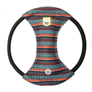 WoollyWolf Quietschender Frisbee