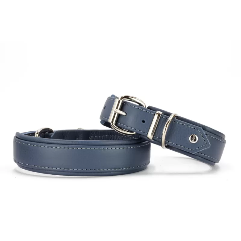 Maul | Halsband Klassik Soft Jeansblau