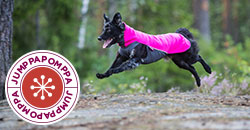Hund mit JumppaPomppa Fleecepullover